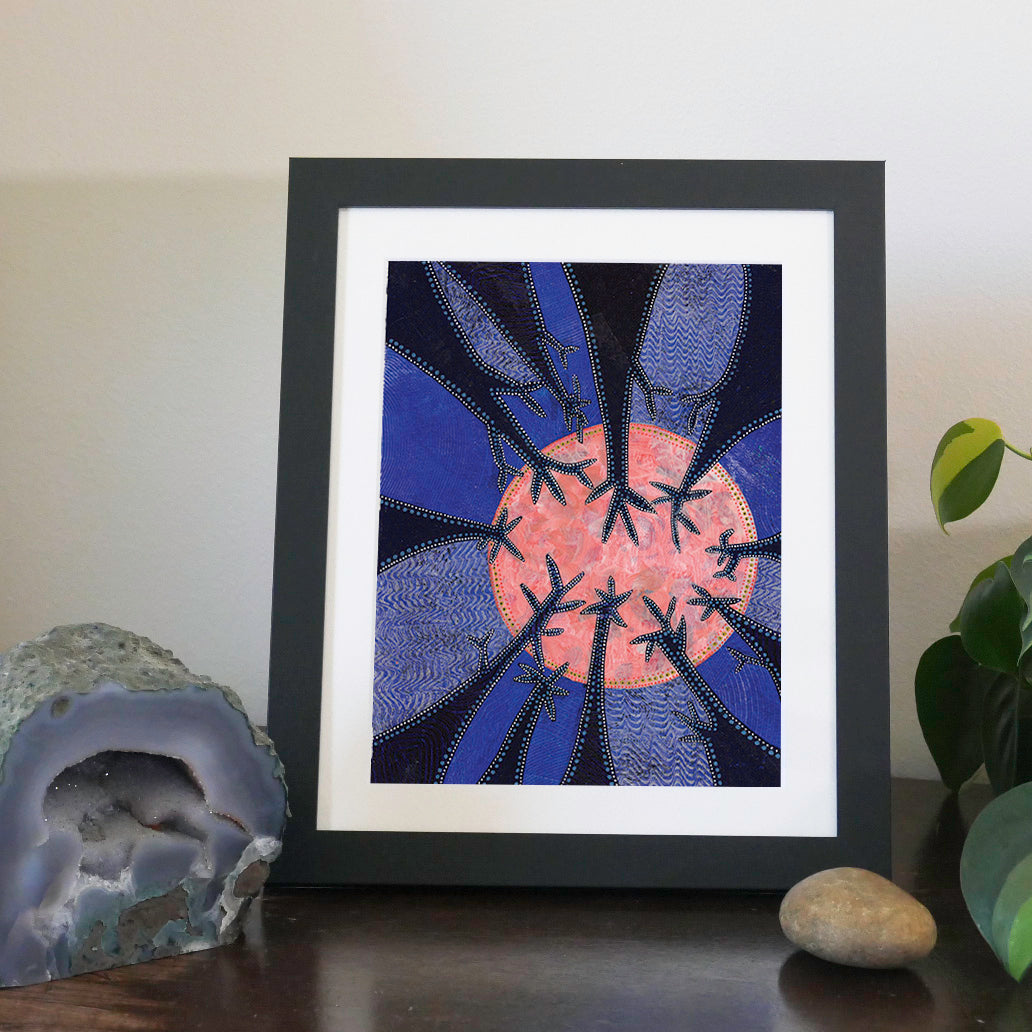 Moon Worship. Art print.