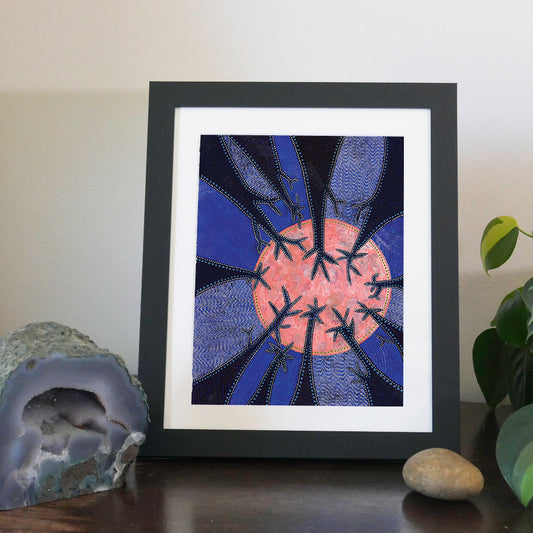 Moon Worship. Art print.